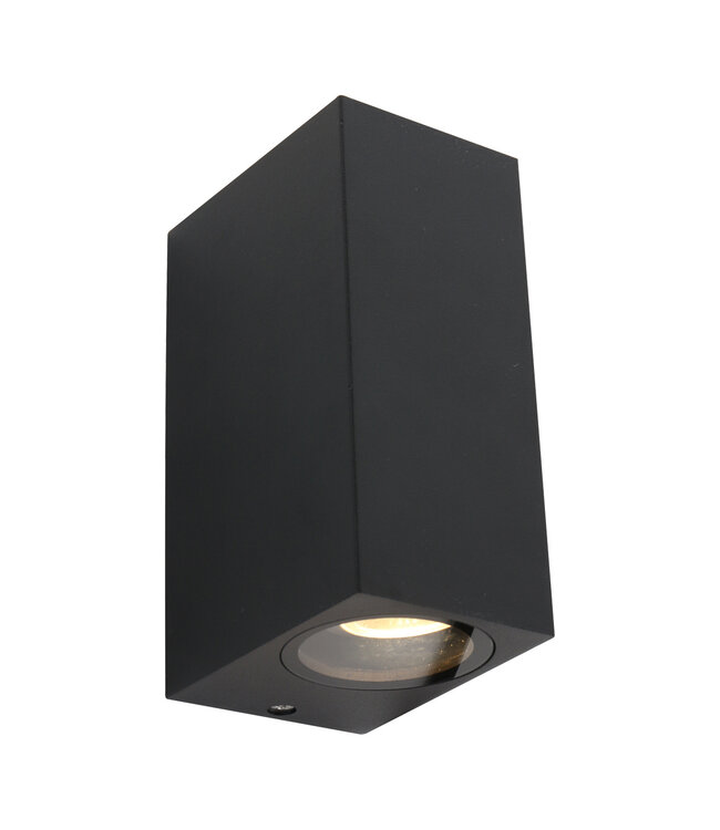 Buitenlamp Logan Zwart langwerpig