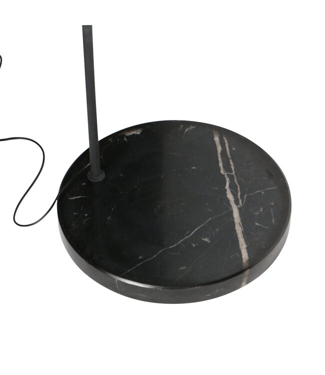 Vloerlamp Luna Arc zwart