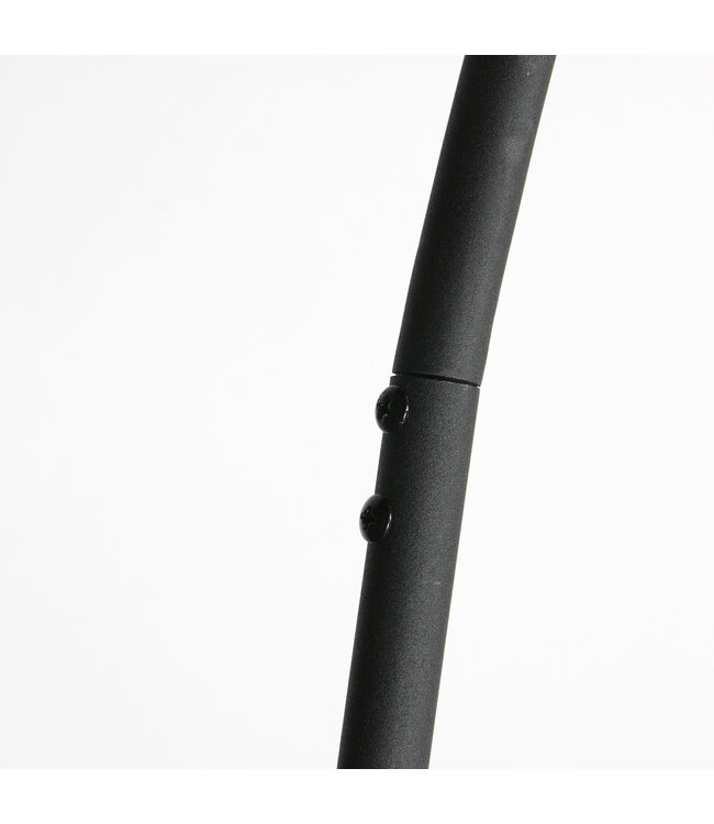 Vloerlamp Luna Arc zwart