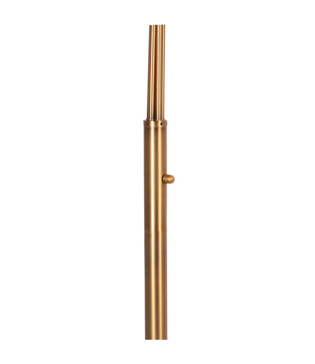 Boog vloerlamp 5-lichts brons