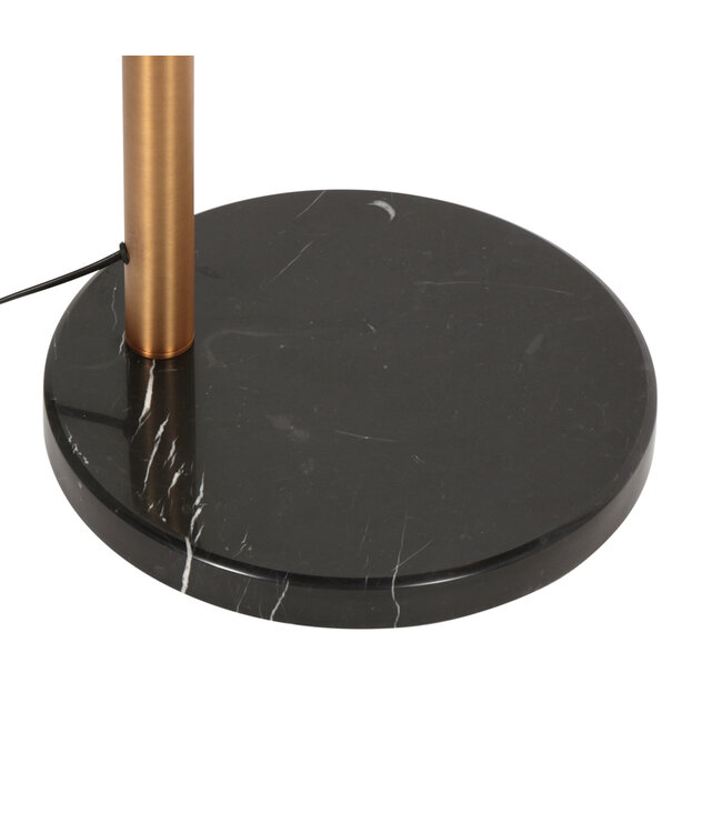 Boog vloerlamp 5-lichts brons