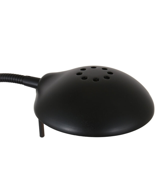 Vloerlamp biron zwart 2lichts