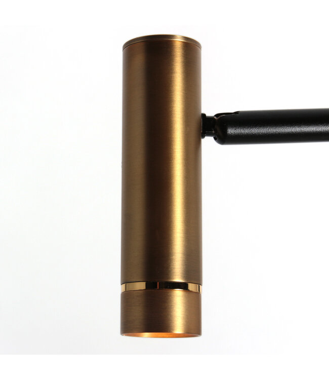 Lumo Vloerlamp 2‑Lichts brons