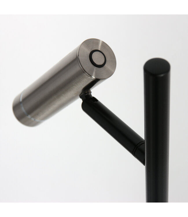 Lumo Vloerlamp 2‑Lichts staal