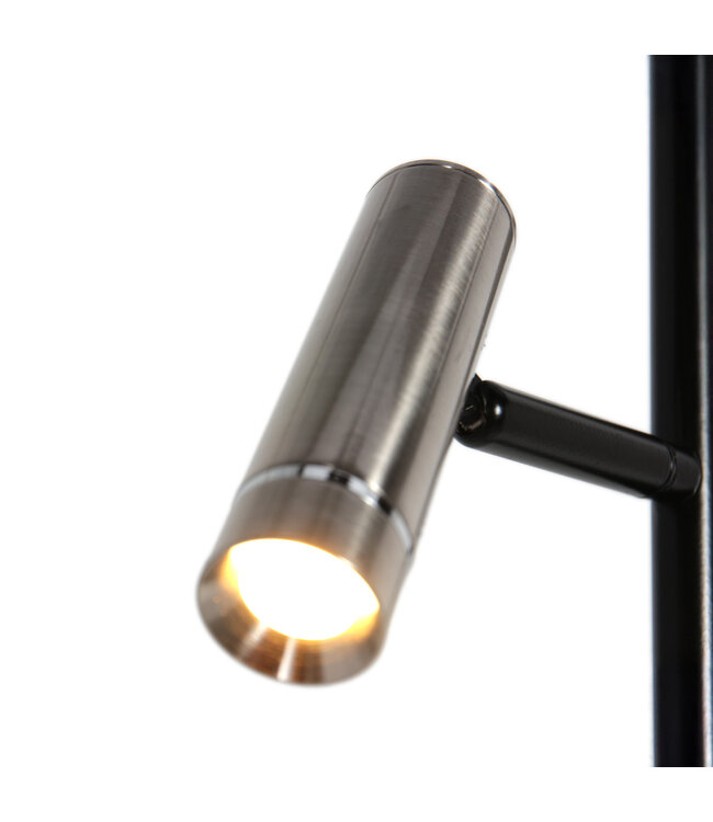 Lumo Vloerlamp 2‑Lichts staal