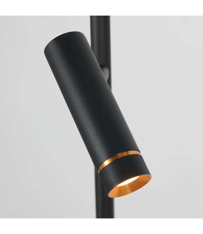 Lumo Vloerlamp 2‑Lichts zwart