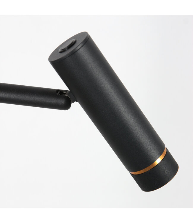 Lumo Vloerlamp 2‑Lichts zwart