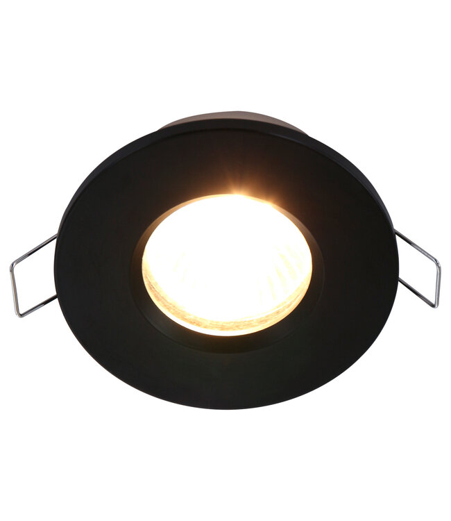 Inbouwspot pelite zwart