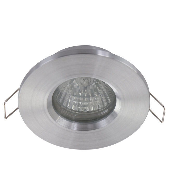 Inbouwspot pelite staal