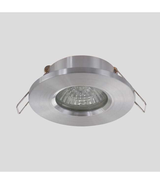 Inbouwspot pelite staal