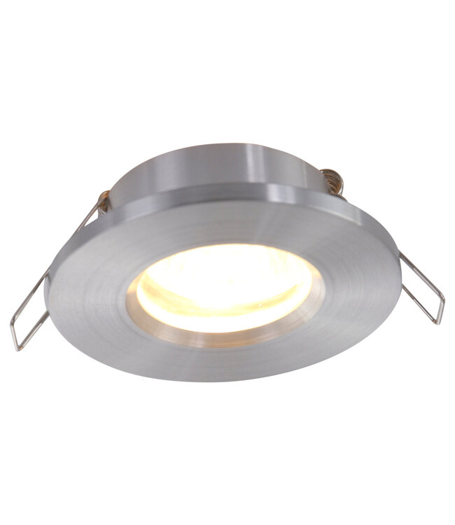 Inbouwspot pelite staal