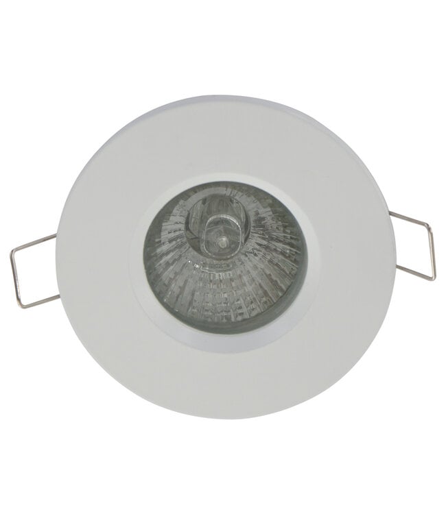 Inbouwspot pelite wit