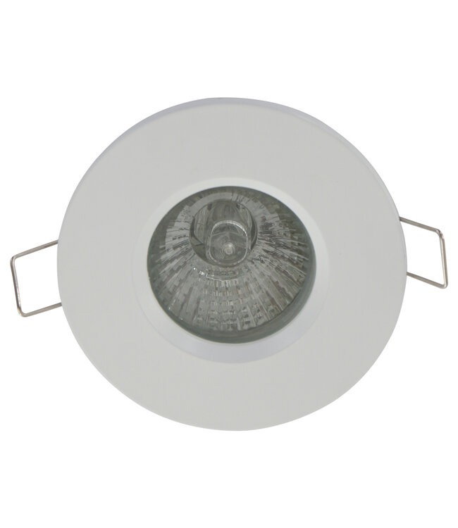 Inbouwspot pelite wit