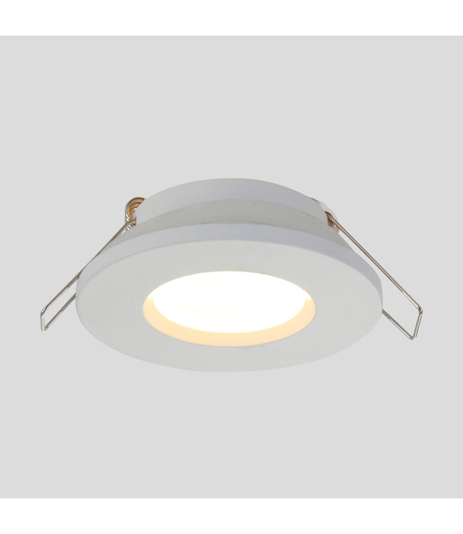 Inbouwspot pelite wit