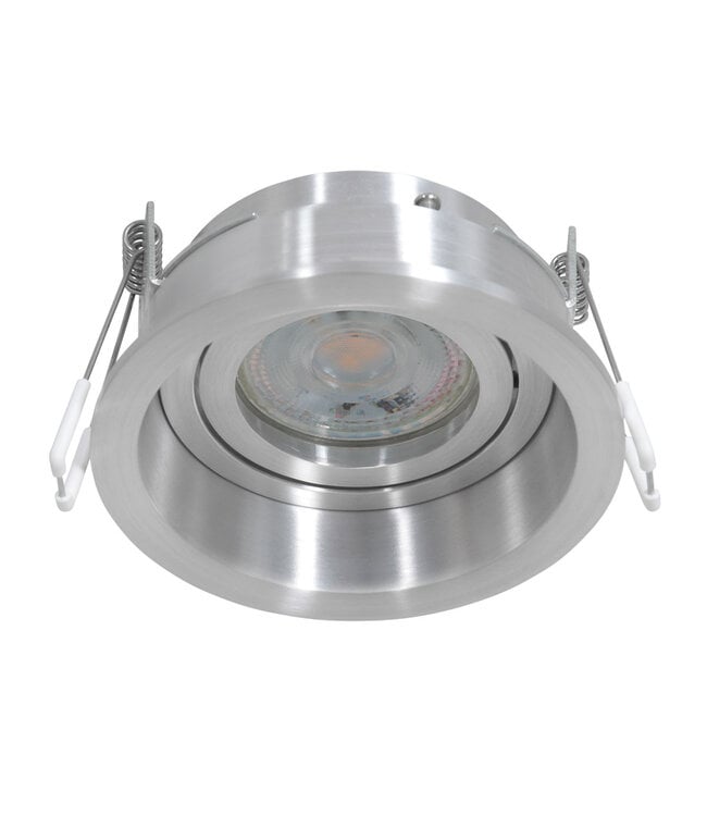 Inbouwspot pelite staal 10cm