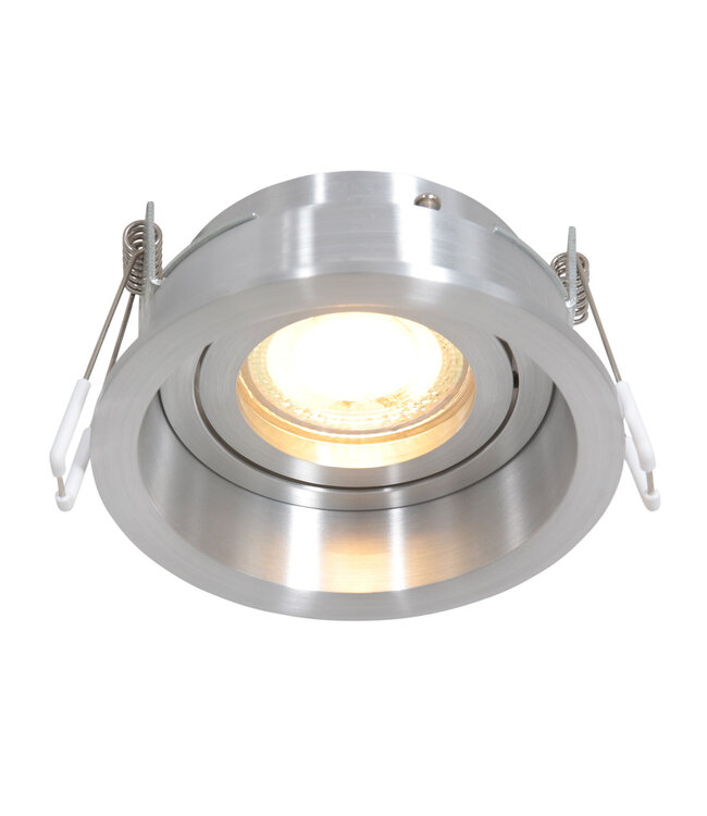 Inbouwspot pelite staal 10cm