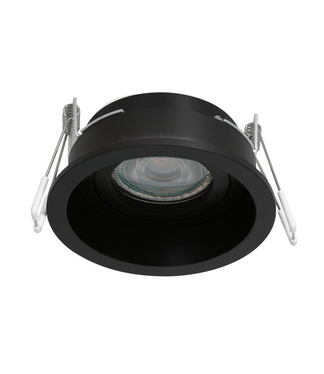 Inbouwspot pelite zwart 10cm