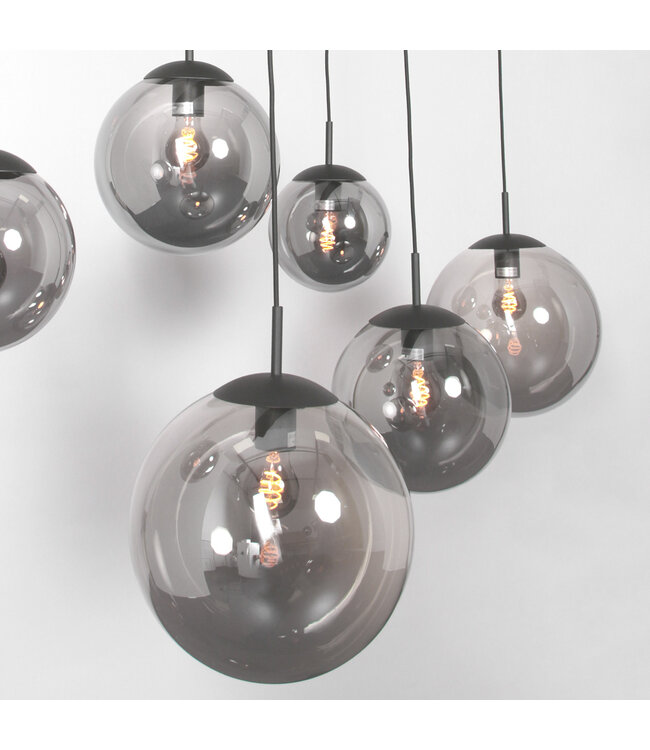 Hanglamp bollique zwart