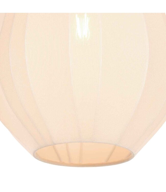 Hanglamp Sable creme groot