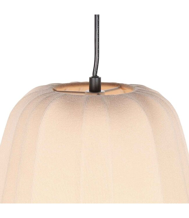 Hanglamp Sable creme groot