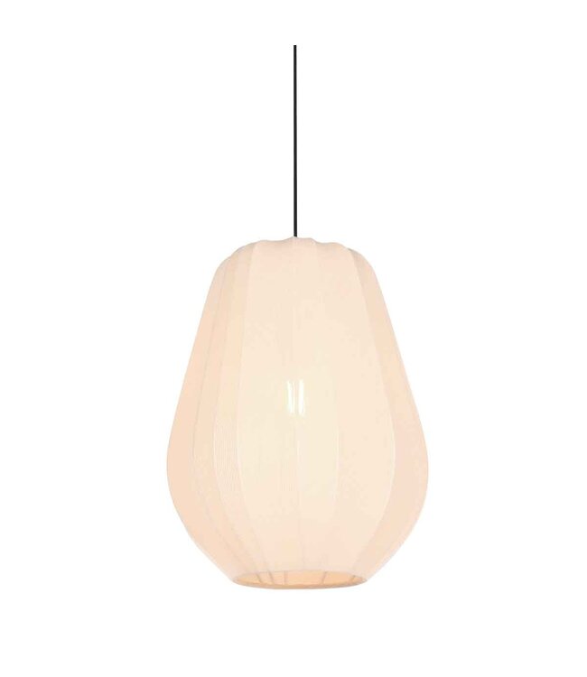 Hanglamp Sable creme groot