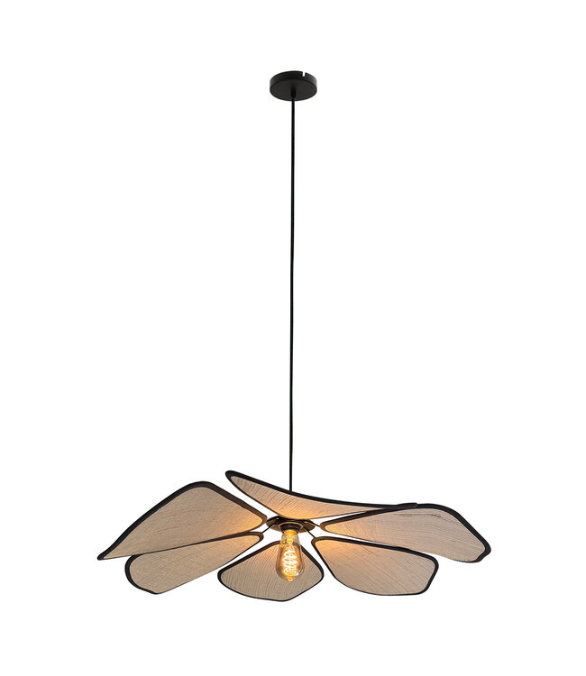 Hanglamp LumaFlora Linnen