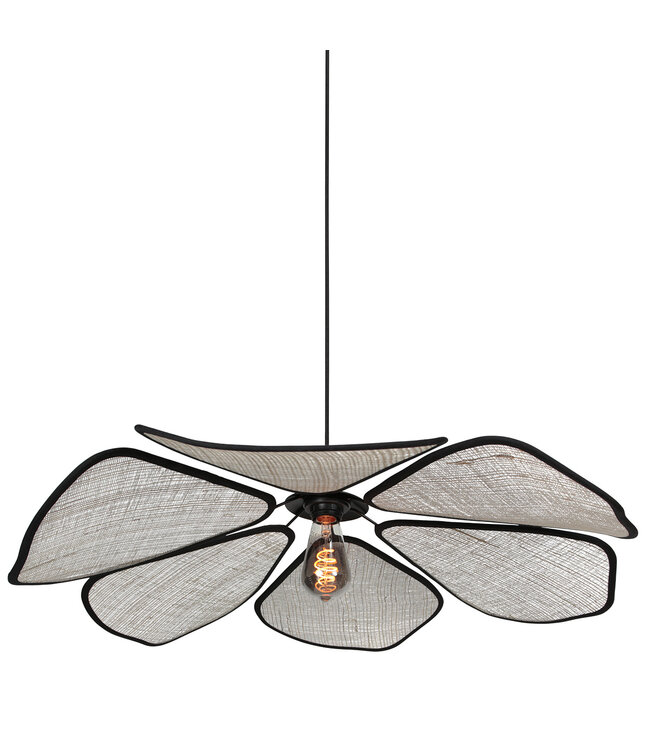 Hanglamp LumaFlora Linnen