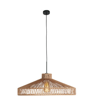 Steinhauer Hanglamp Ropex touw zwart