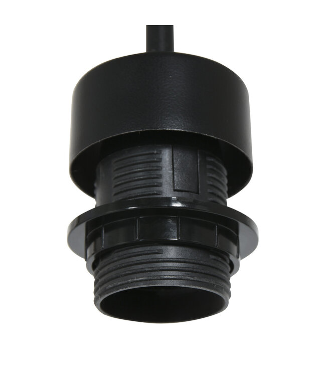 Hanglamp Ropex touw zwart