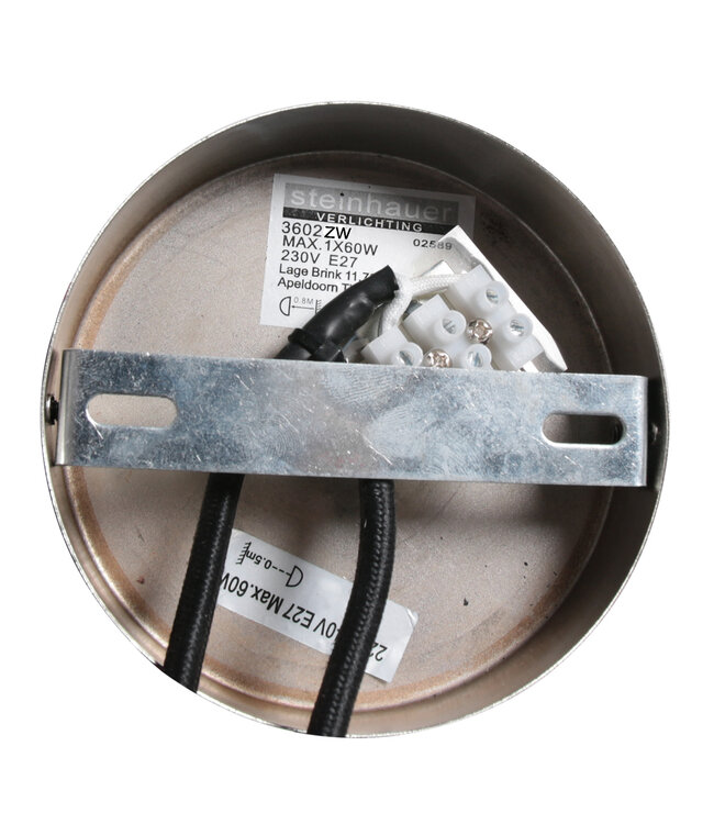 Hanglamp Ropex touw zwart