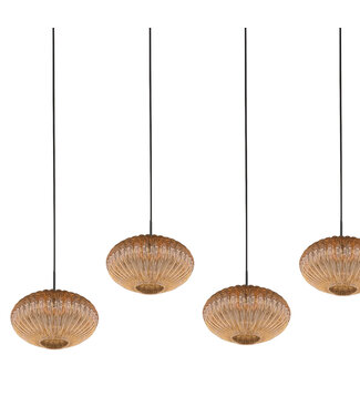 Steinhauer Hanglamp Aurelio zwart