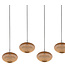 Steinhauer Hanglamp Aurelio zwart