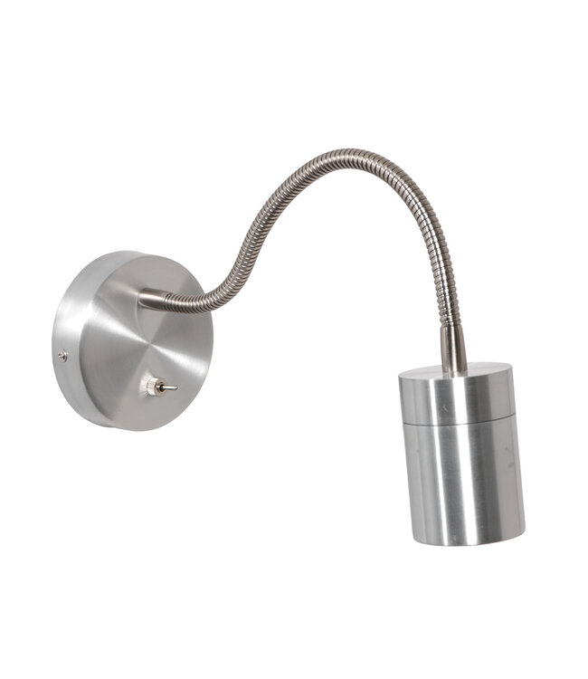 Wandlamp Upround staal