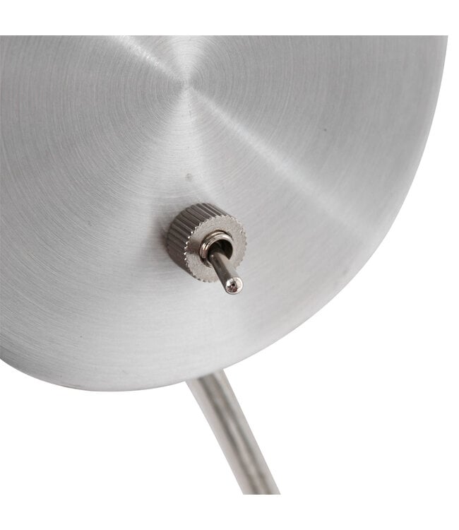 Wandlamp Upround staal