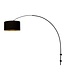 Steinhauer Wandlamp boog Sparkled light zwart/goud