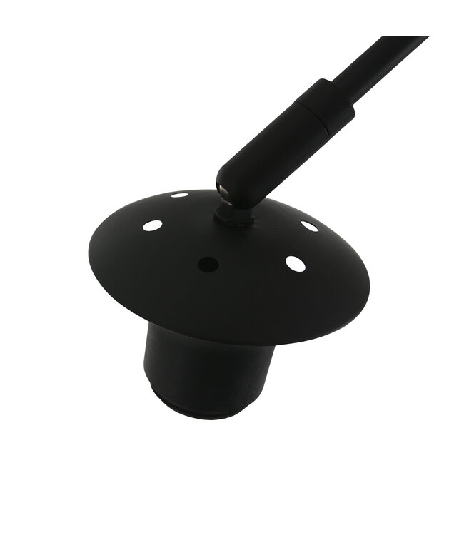 Wandlamp boog Sparkled light zwart/goud