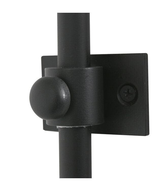 Wandlamp boog Sparkled light zwart/goud