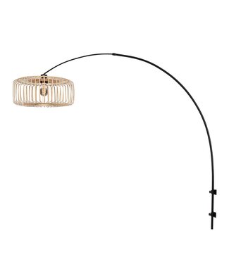 Steinhauer Wandlamp boog Breeza Beach zwart