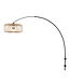 Steinhauer Wandlamp boog Breeza Beach zwart