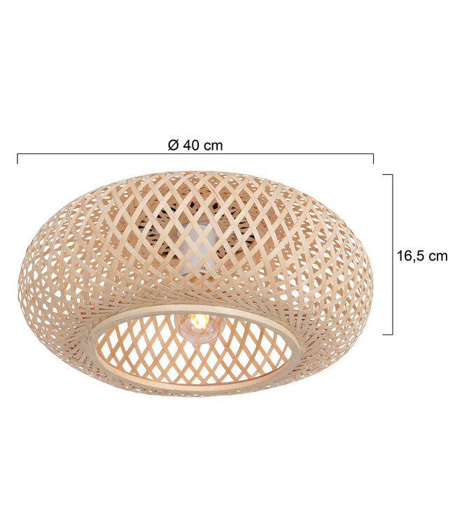 Plafondlamp Maze beige