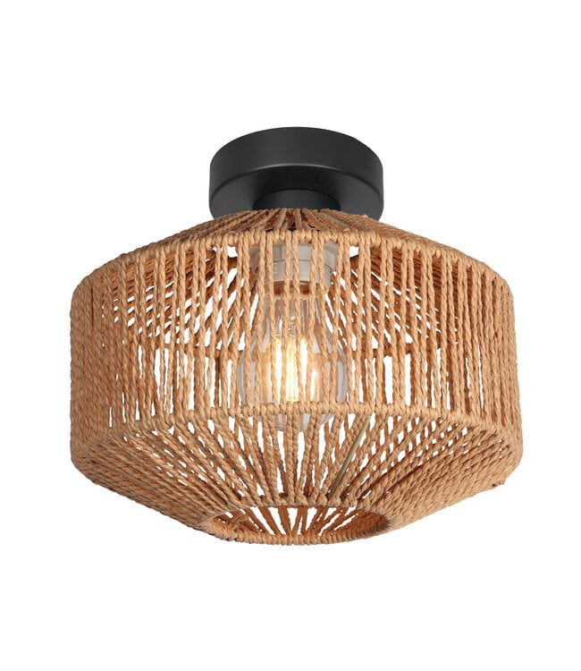 Plafondlamp Ropex touw