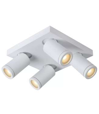 Badkamer  spot 4 lichts vierkant Wit ip44