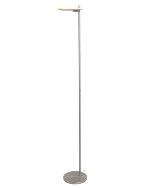 Steinhauer Fraaie uplighter rvs dim to warm met italiaans glas