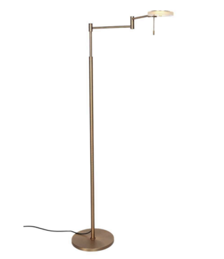 Steinhauer LED verstelbare leeslamp led  brons dim to warm
