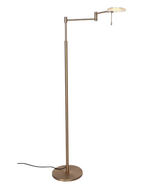 LED verstelbare leeslamp led  brons dim to warm