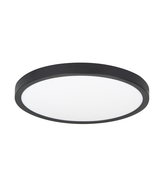 Plafondlamp pattio zwart groot