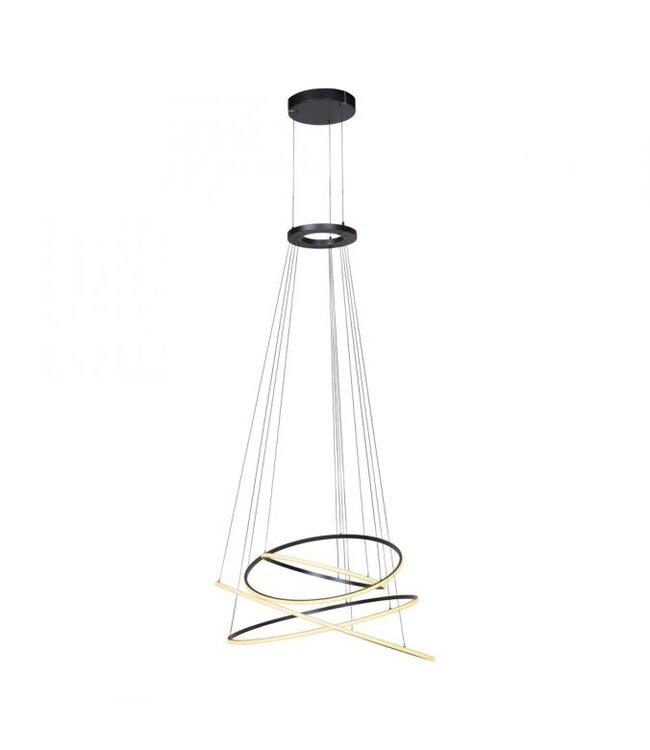 Vide lamp led mystic grey 4 ringen hoogte 150cm -600cm - Copy