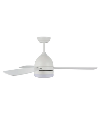 Beacon Witte plafondventilator incl afstandsbediening en licht 122 cm