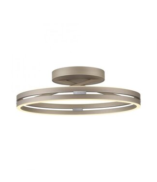 Neuhaus Pure  Plafondlamp pure loop Taupe 60cm  met afstand bediening