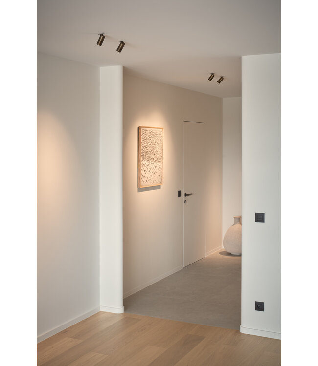 Design minimalistische  inbouw spot PVD Brass